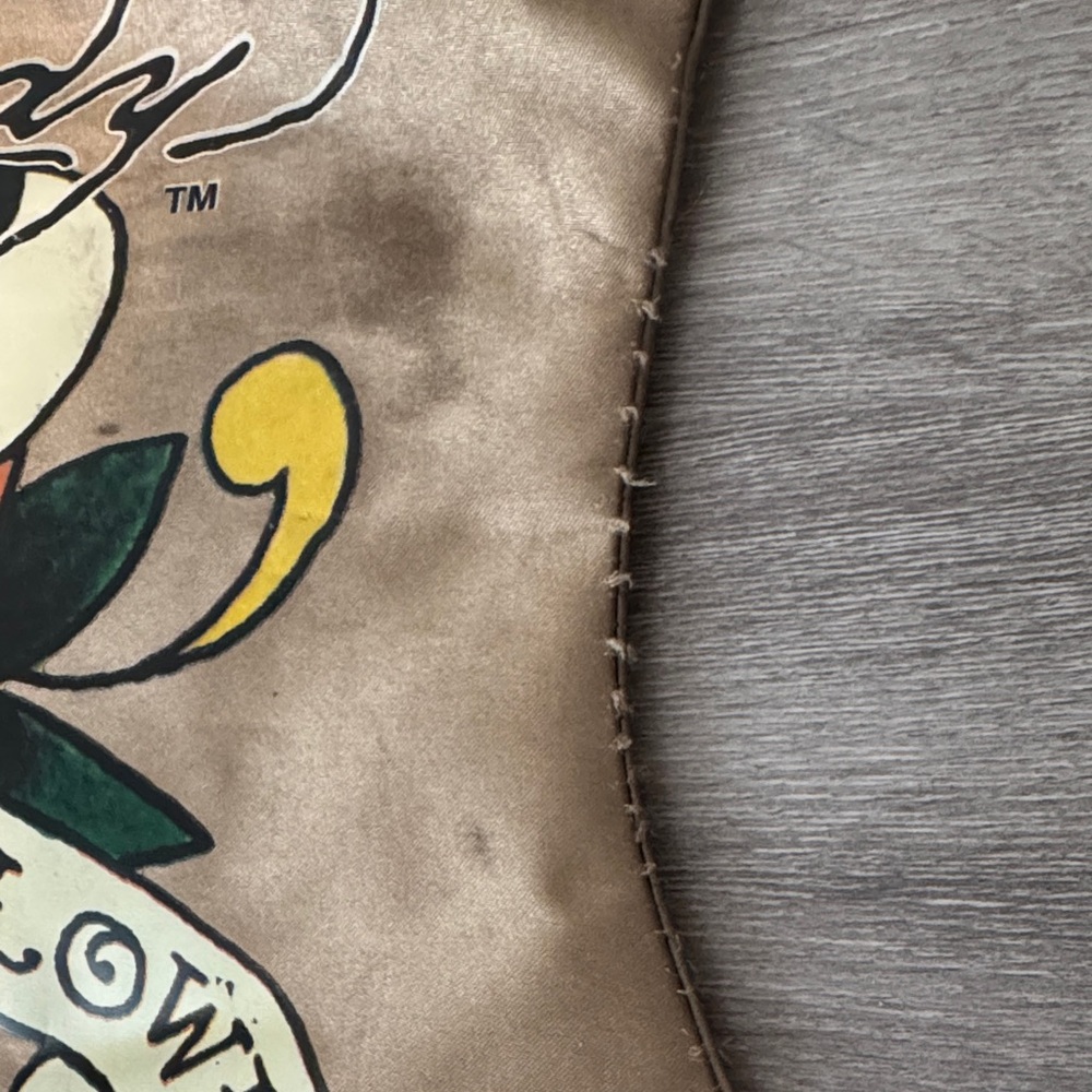 Ed Hardy Bronze Tote with Skull and Heart Design - Picture 7 of 12